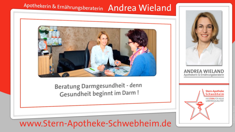 Andrea Wieland Stern Apotheke Schwebheim Schweinfurt Würzburg Darmgesundheit Beratung 3 2 20