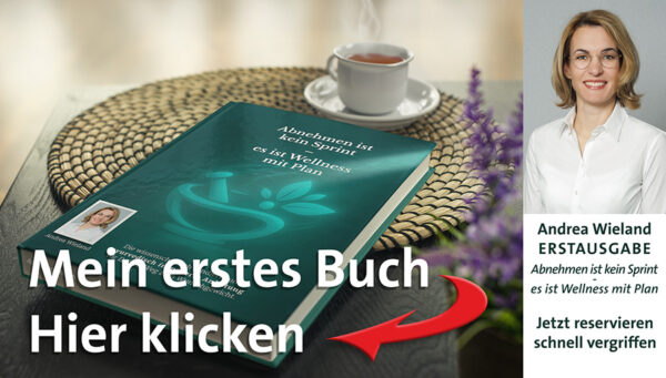 das Buch: ABNEHMEN IST KEIN SPRINT – E S IST WELLNESS MIT PLAN Die wissenschaftlich fundierte und ayurvedisch inspirierte Anleitung für Deinen Weg zum Wunschgewicht.
