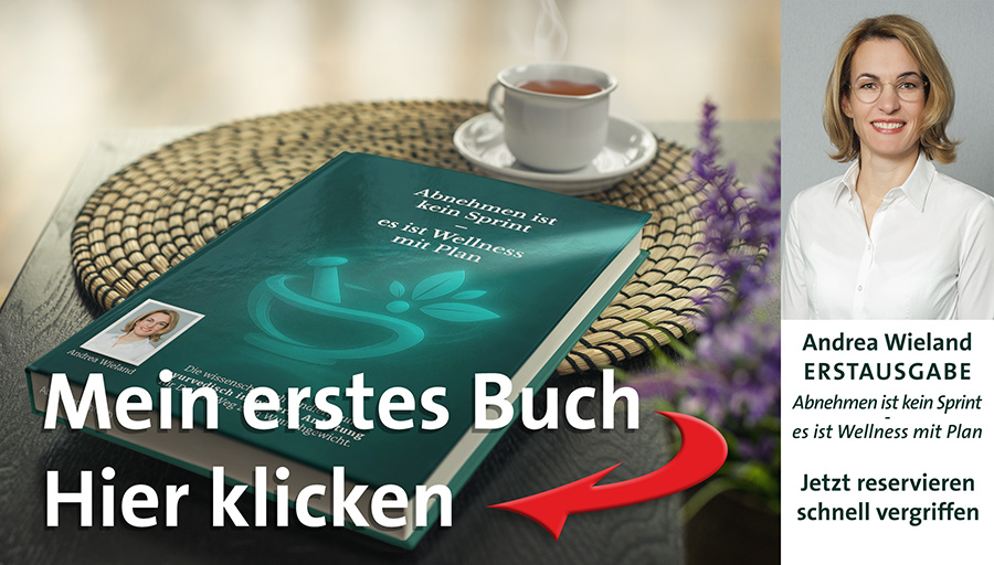 das Buch: ABNEHMEN IST KEIN SPRINT – E S IST WELLNESS MIT PLAN Die wissenschaftlich fundierte und ayurvedisch inspirierte Anleitung für Deinen Weg zum Wunschgewicht.