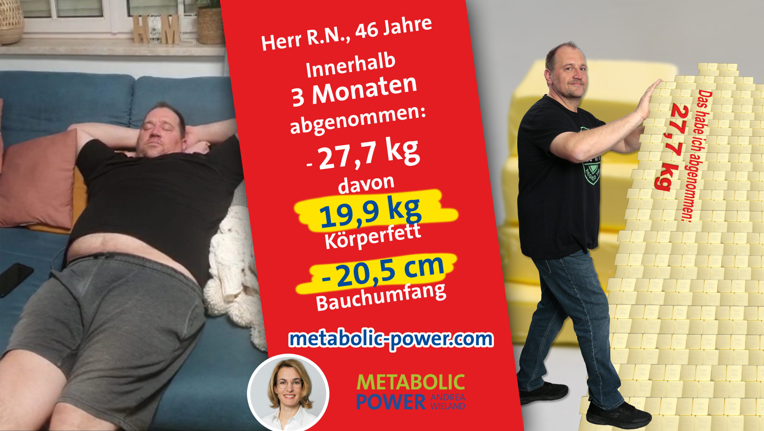 R. N. Abnehmen aber sicher 27 kg in 3 Monaten Andrea Wieland